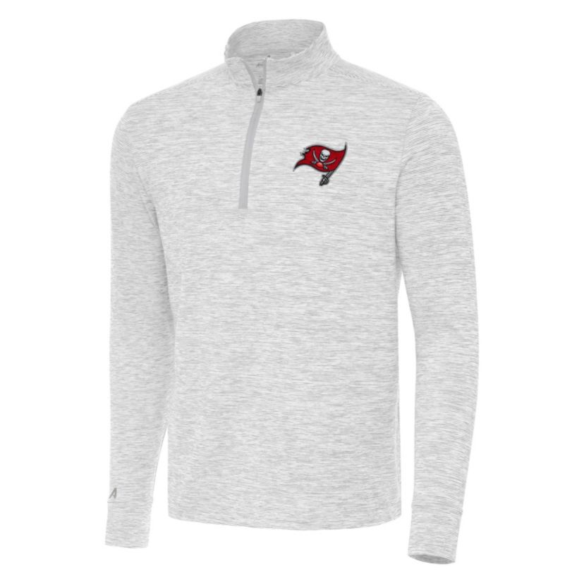 Antigua NFL Tampa Bay Buccaneers Mens Cause 1/4 Zip Pullover