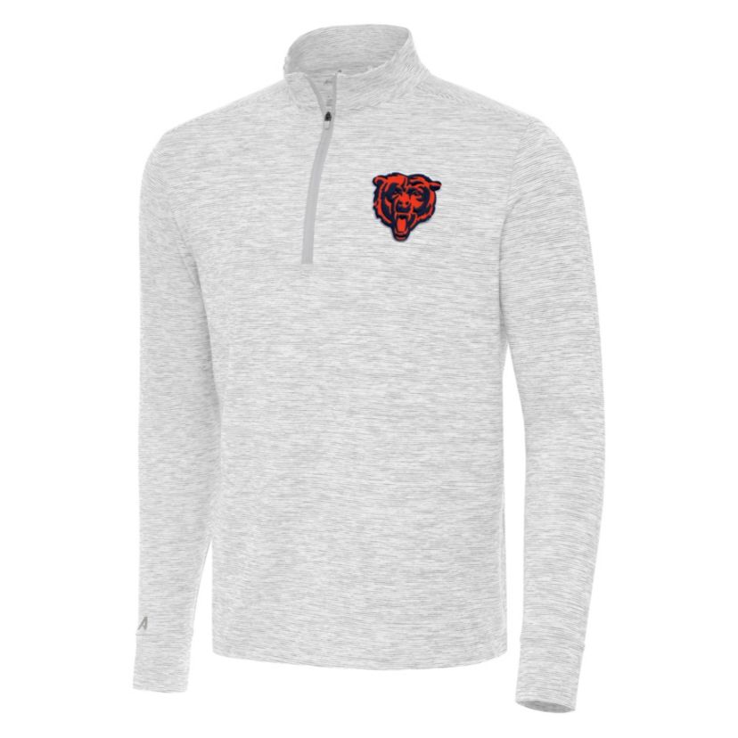 Antigua NFL Chicago Bears Mens Cause 1/4 Zip Pullover