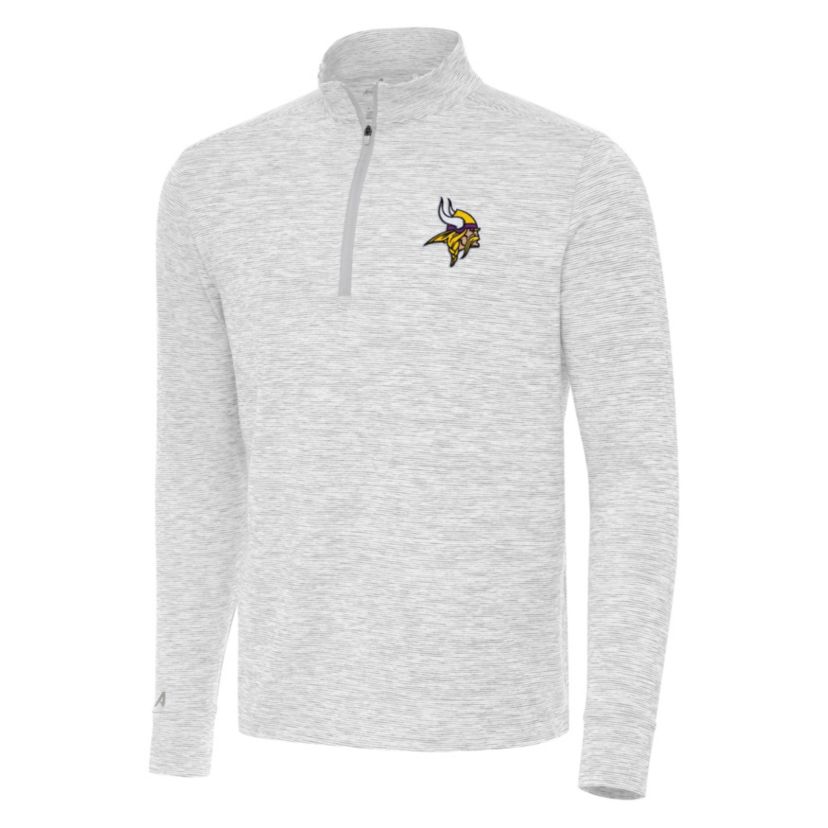 Antigua NFL Minnesota Vikings Mens Cause 1/4 Zip Pullover