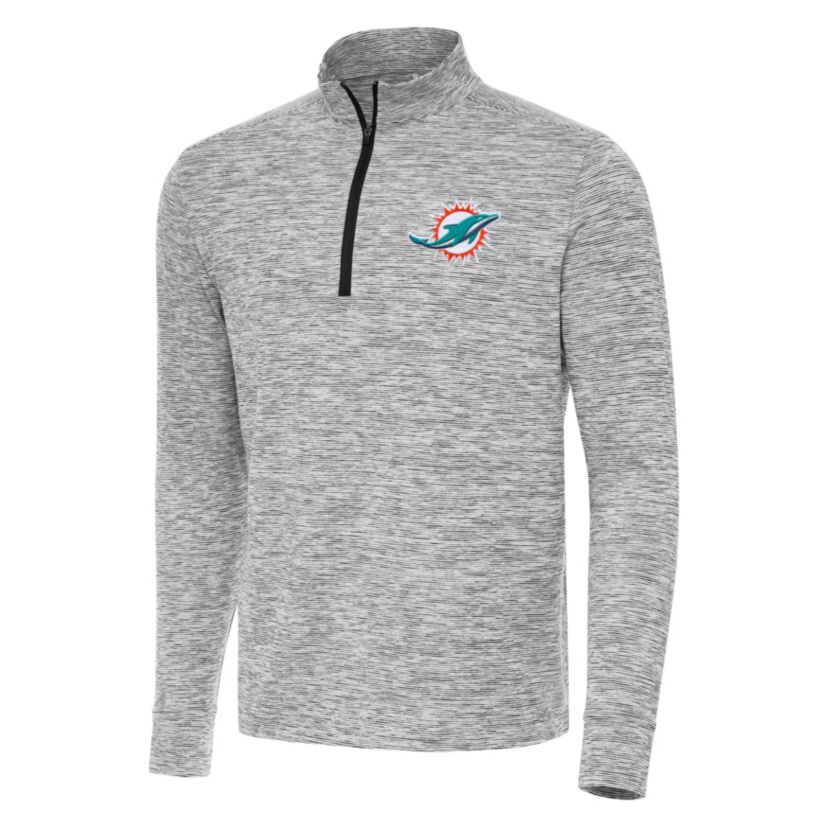 Antigua NFL Miami Dolphins Mens Cause 1/4 Zip Pullover