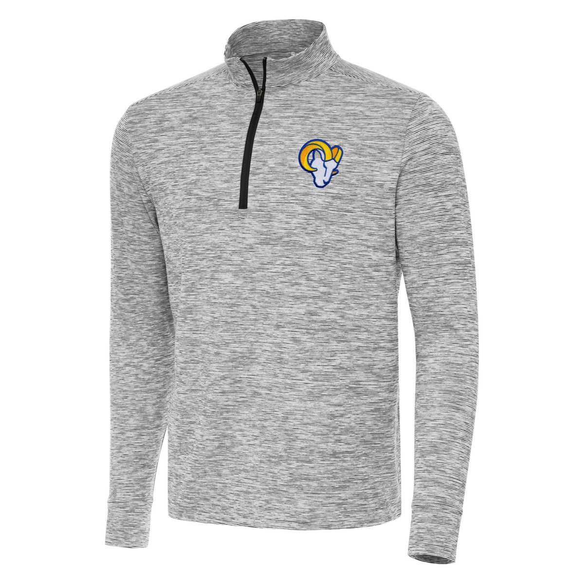 Antigua NFL Los Angeles Rams Mens Cause 1/4 Zip Pullover