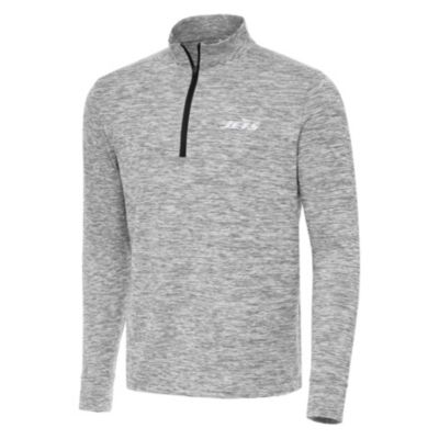 Antigua NFL New York Jets Men's Cause 1/4 Zip Pullover, Medium