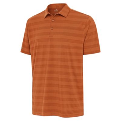 Antigua BLANK Men's Tunnel Polo, Orange, 2XL