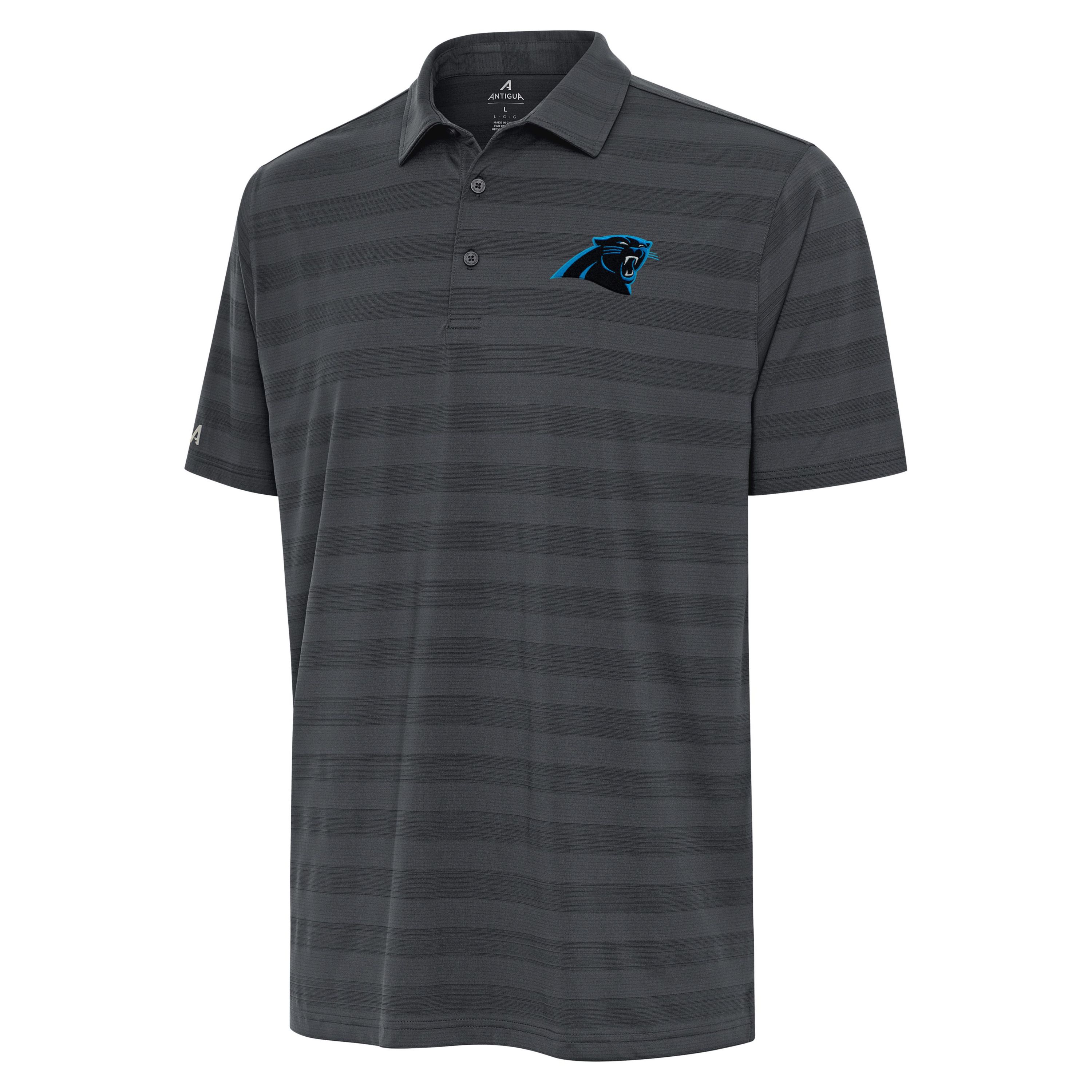 Antigua NFL Carolina Panthers Mens Tunnel Polo