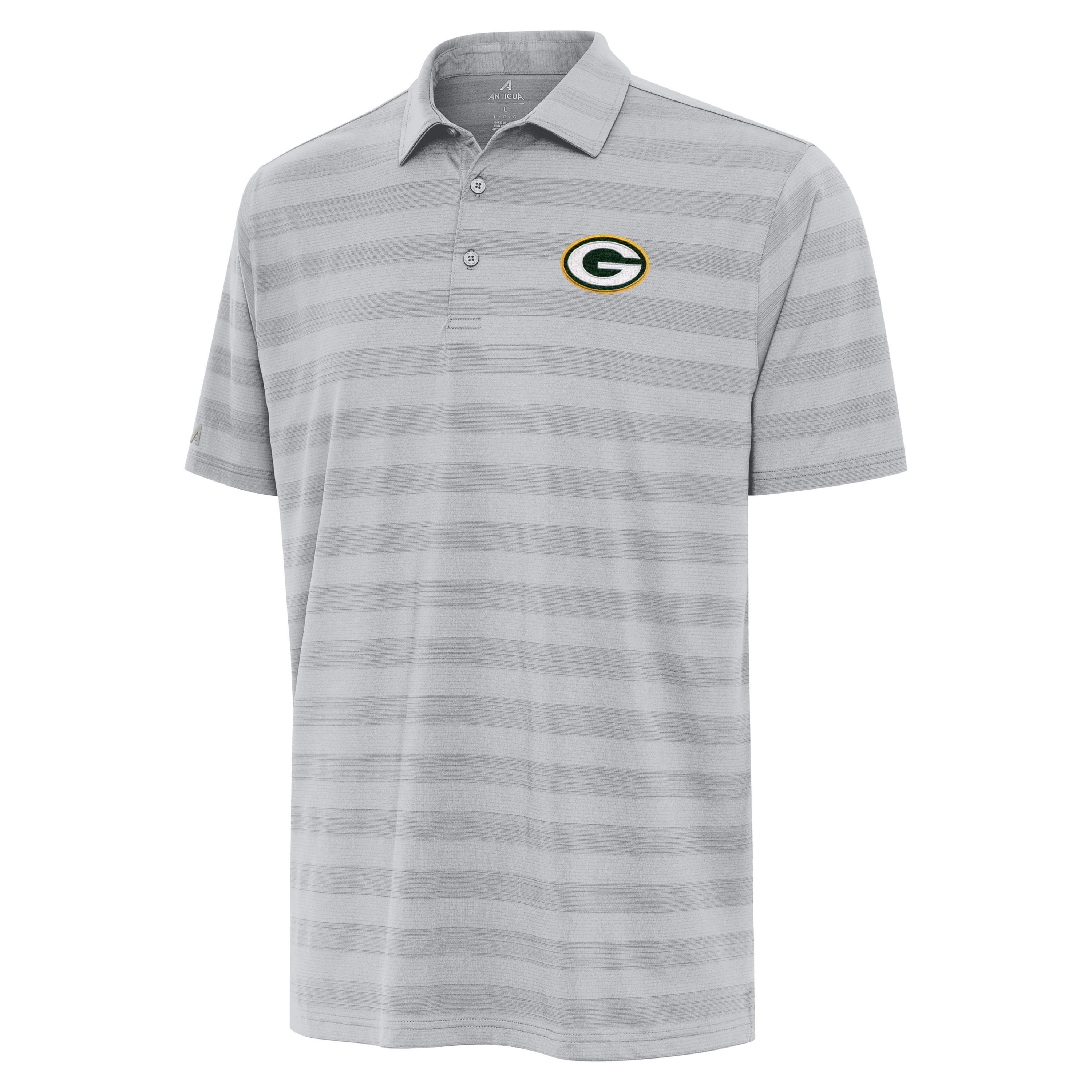 Antigua NFL Green Bay Packers Mens Tunnel Polo