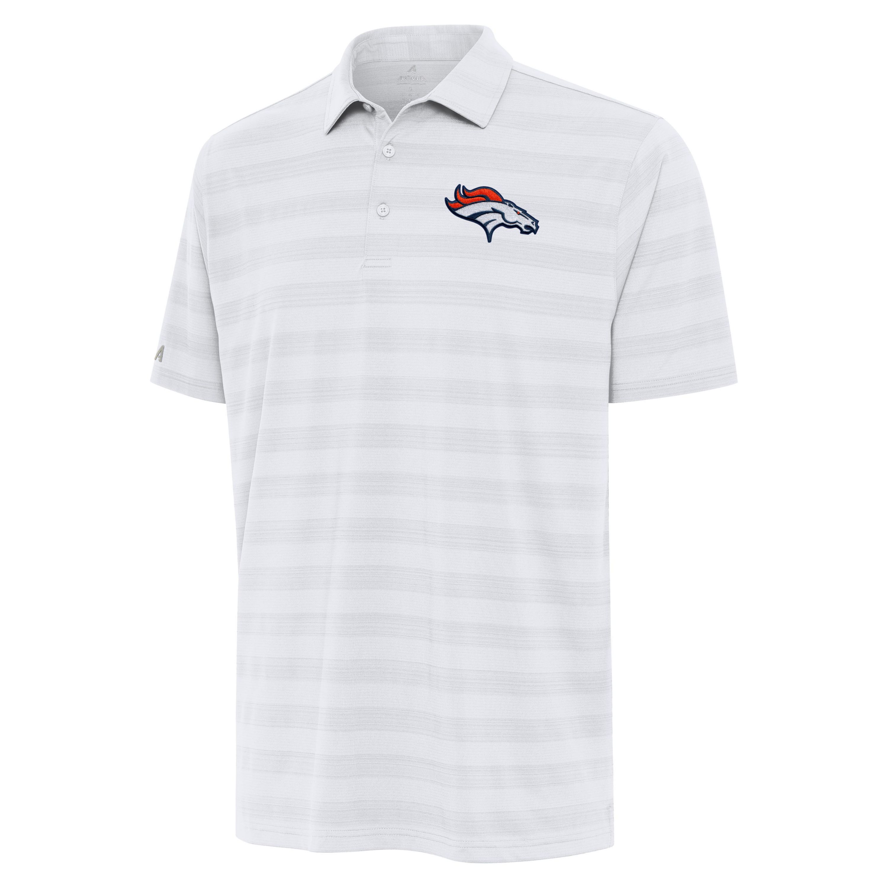 Antigua NFL Denver Broncos Mens Tunnel Polo