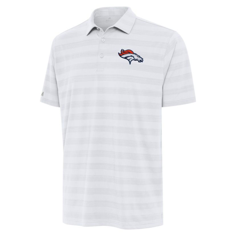 Antigua NFL Denver Broncos Mens Tunnel Polo