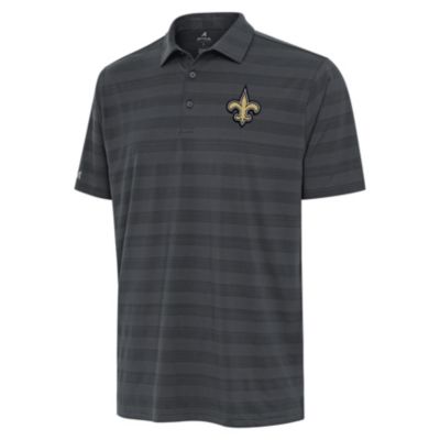 Antigua NFL New Orleans Saints Men's Tunnel Polo, 3XL