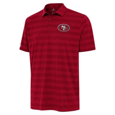Antigua NFL San Francisco 49ers Men's Tunnel Polo, Red, XL
