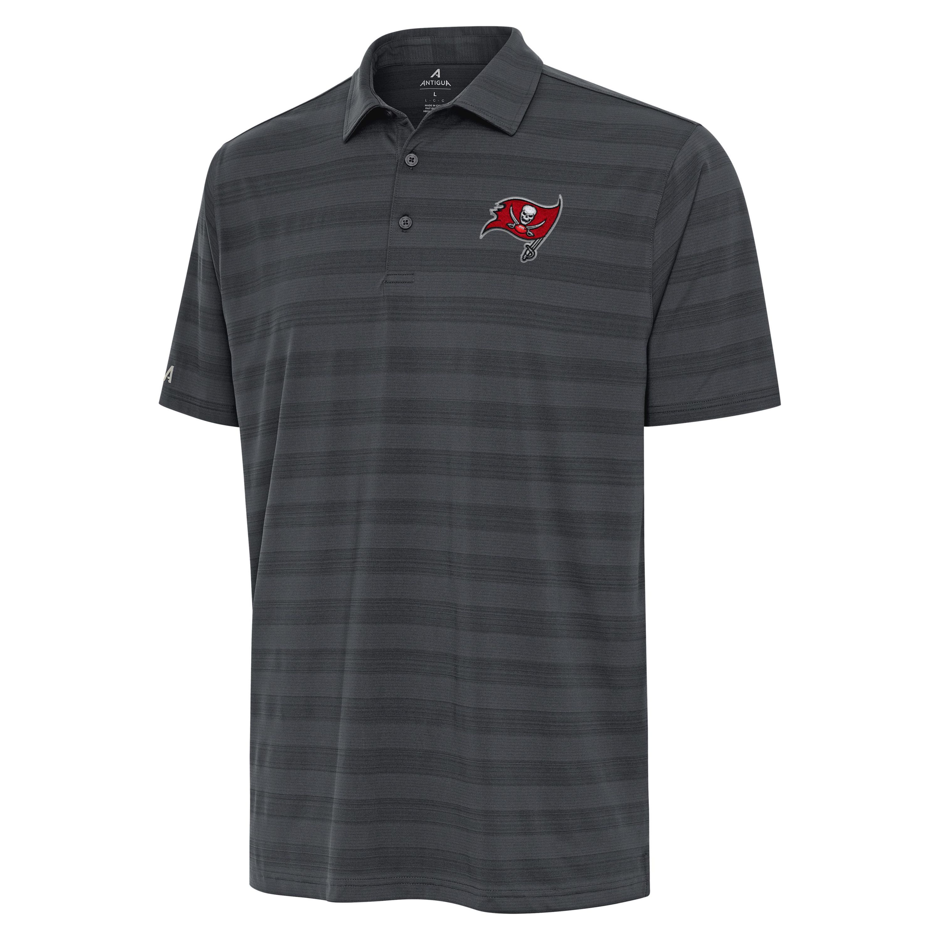 Antigua NFL Tampa Bay Buccaneers Mens Tunnel Polo