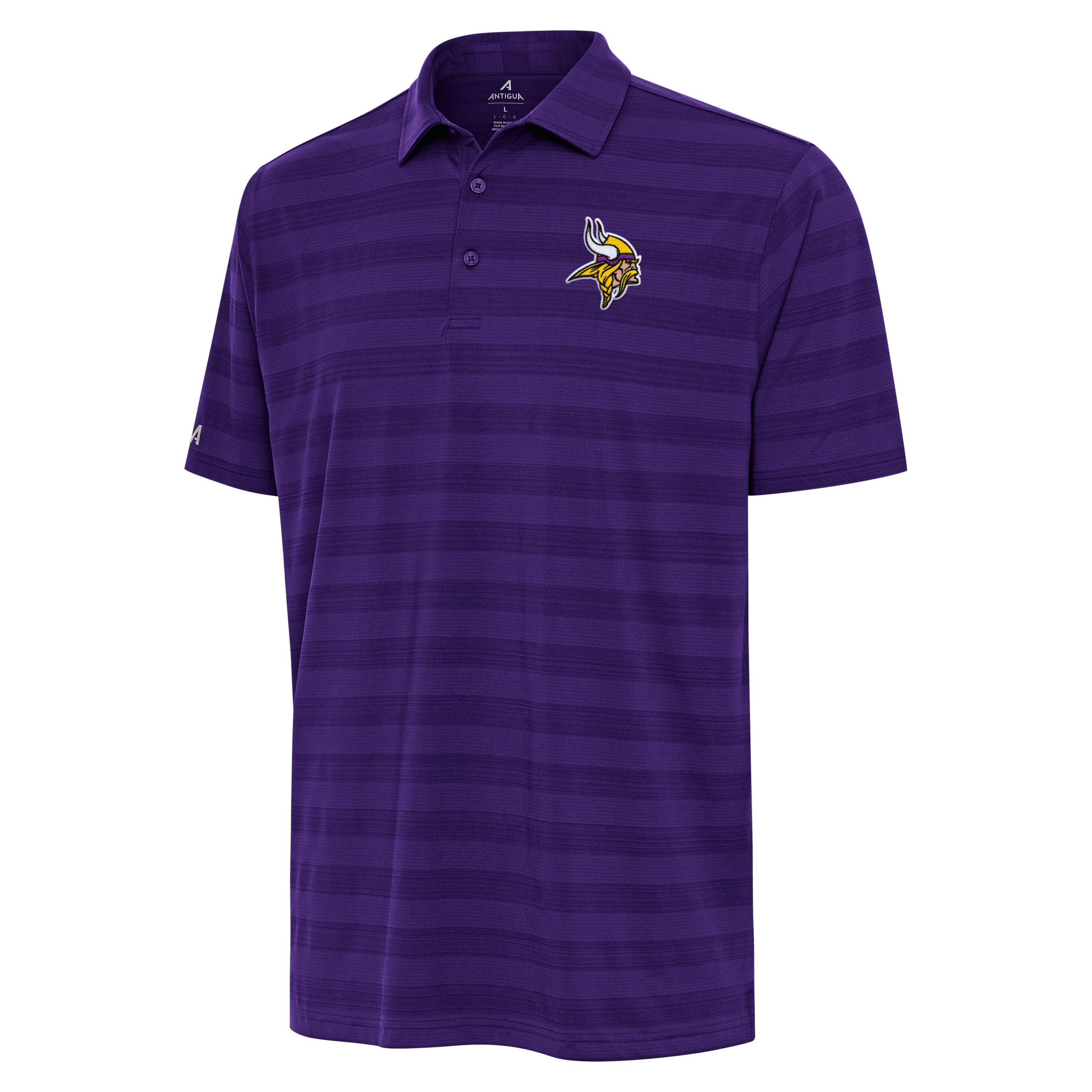 Antigua NFL Minnesota Vikings Mens Tunnel Polo