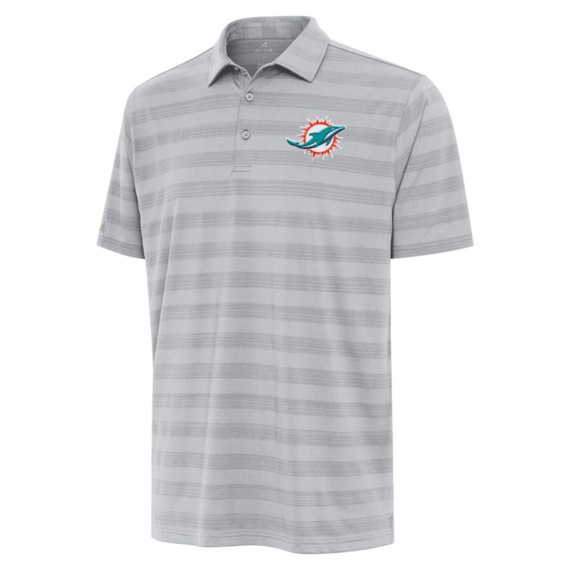 Antigua NFL Miami Dolphins Mens Tunnel Polo