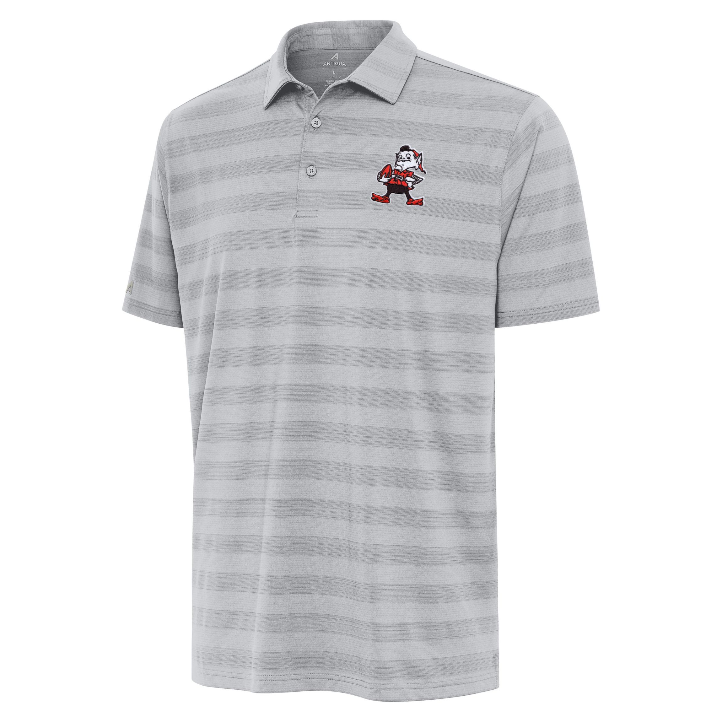 Antigua NFL Cleveland Browns Mens Tunnel Polo