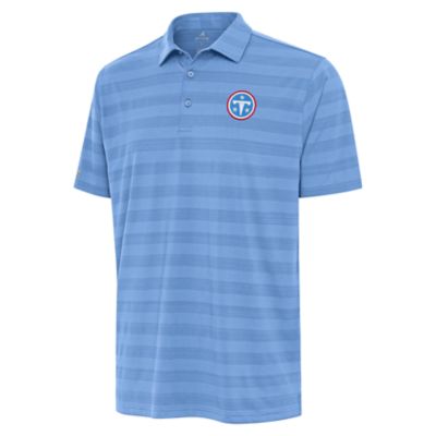 Antigua NFL Tennessee Titans Men's Tunnel Polo, Blue, 3XL