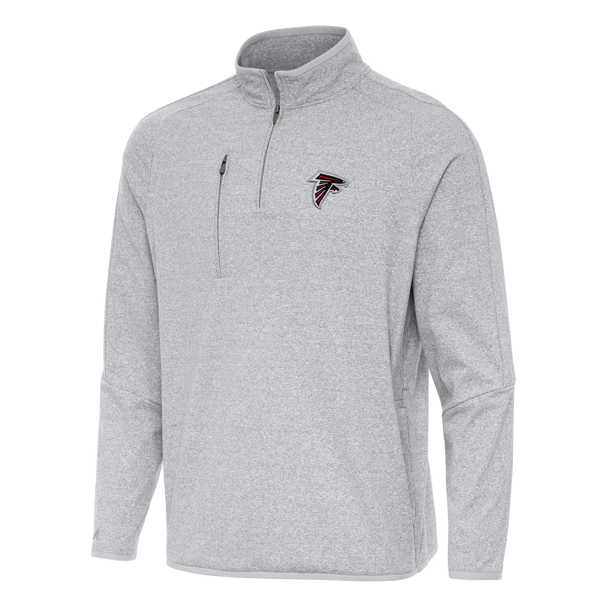 Antigua NFL Atlanta Falcons Mens Certain 1/4 Zip Pullover
