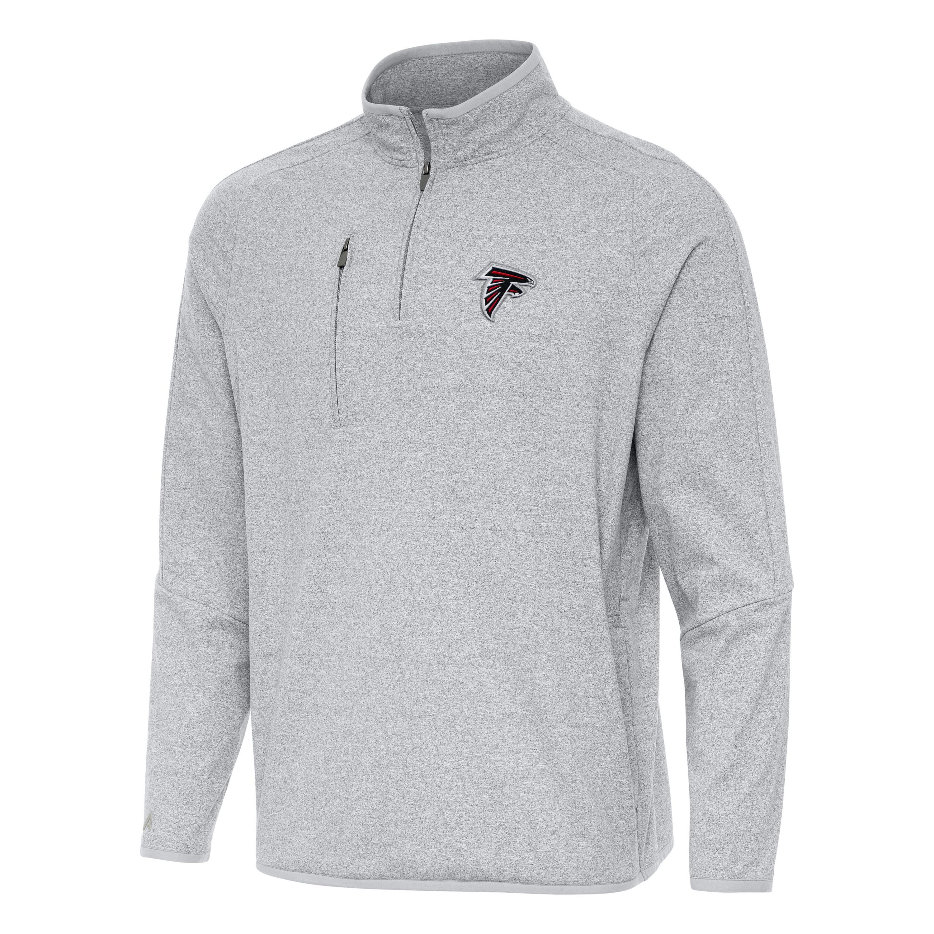 Antigua NFL Atlanta Falcons Mens Certain 1/4 Zip Pullover