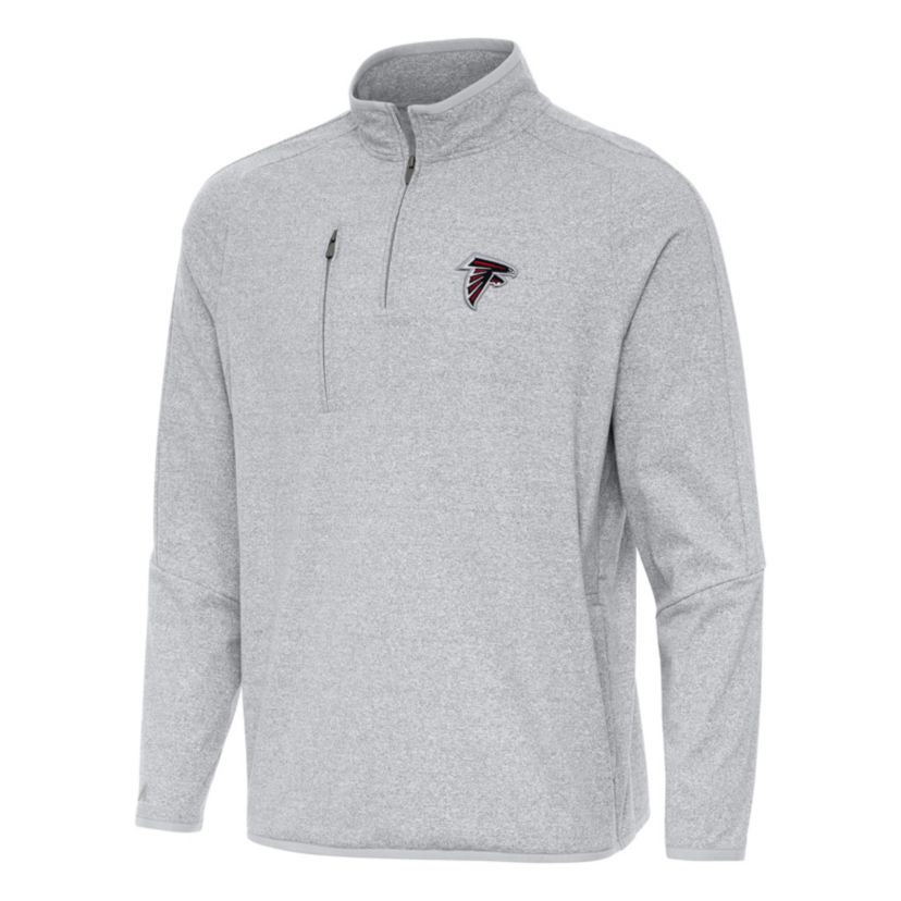 Antigua NFL Atlanta Falcons Mens Certain 1/4 Zip Pullover