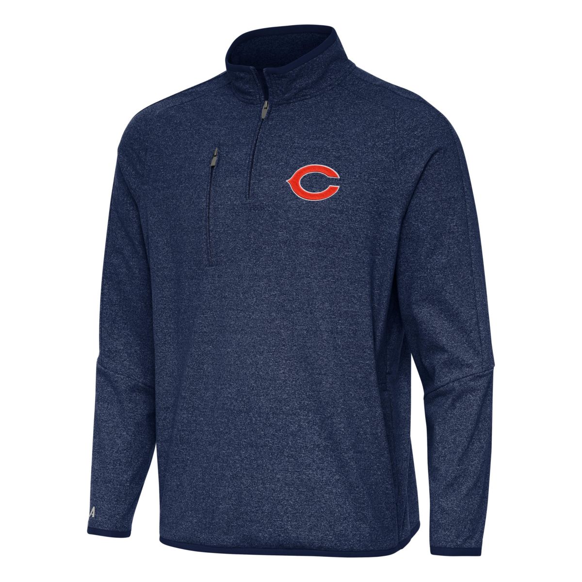 Antigua NFL Chicago Bears Mens Certain 1/4 Zip Pullover