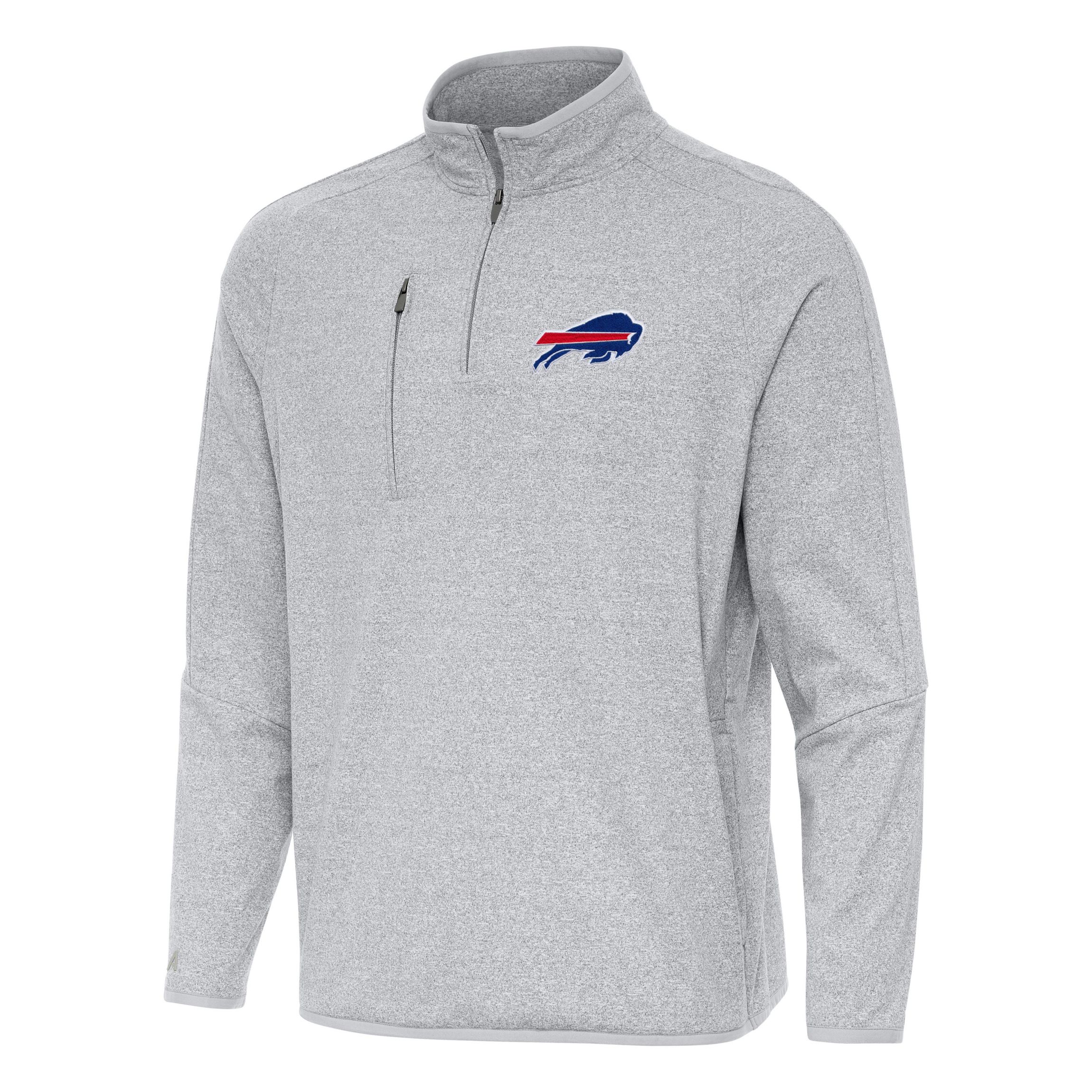 Antigua NFL Buffalo Bills Mens Certain 1/4 Zip Pullover