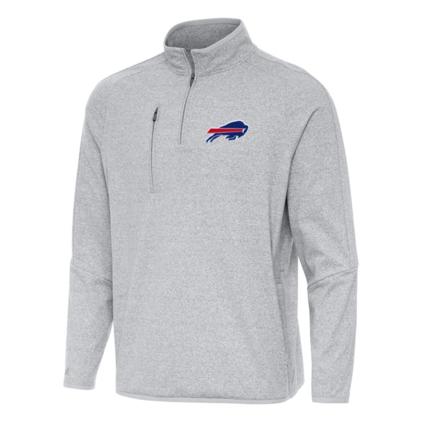 Antigua NFL Buffalo Bills Mens Certain 1/4 Zip Pullover