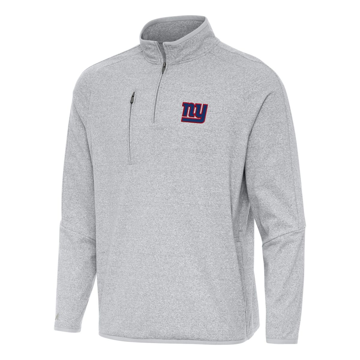 Antigua NFL New York Giants Mens Certain 1/4 Zip Pullover