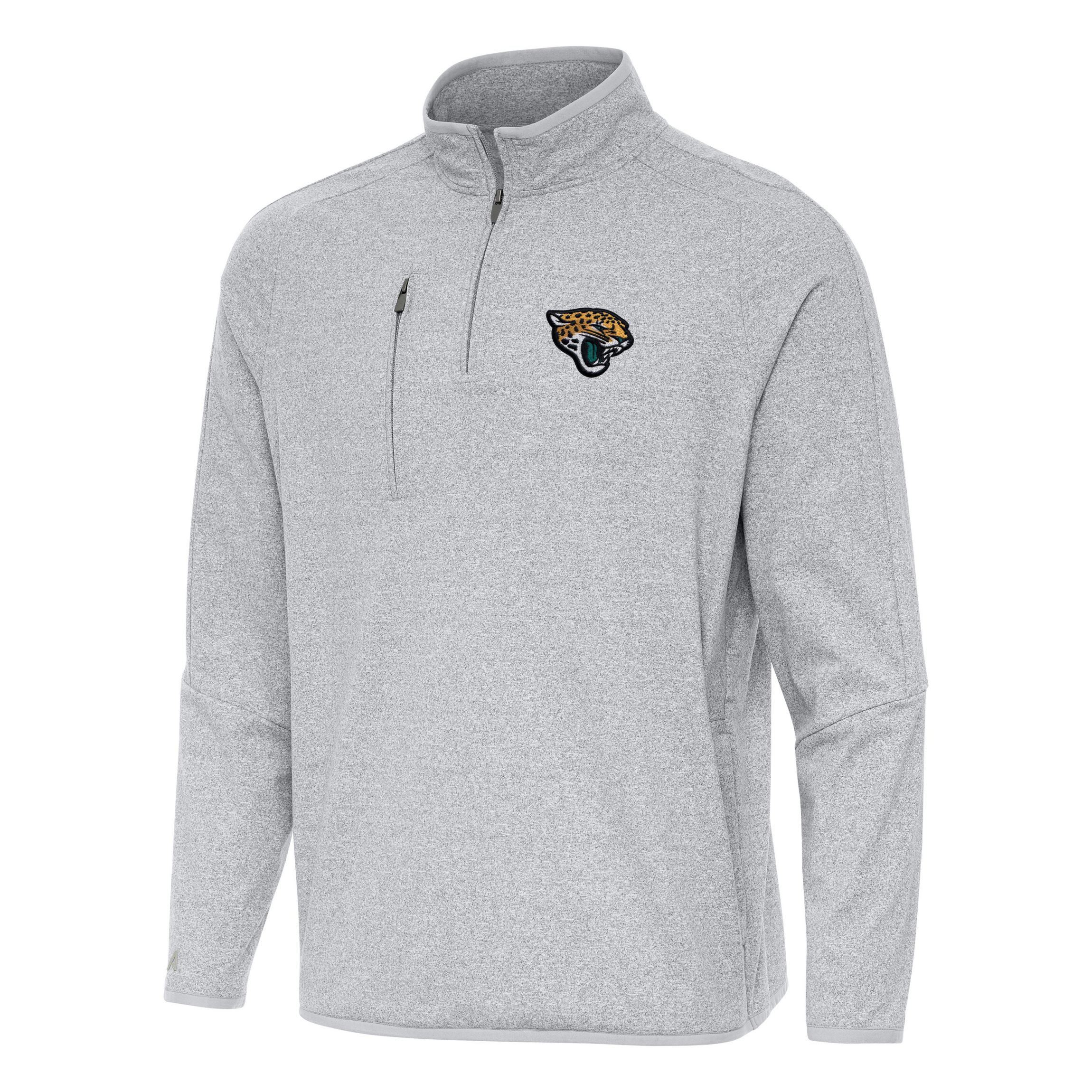 Antigua NFL Jacksonville Jaguars Mens Certain 1/4 Zip Pullover