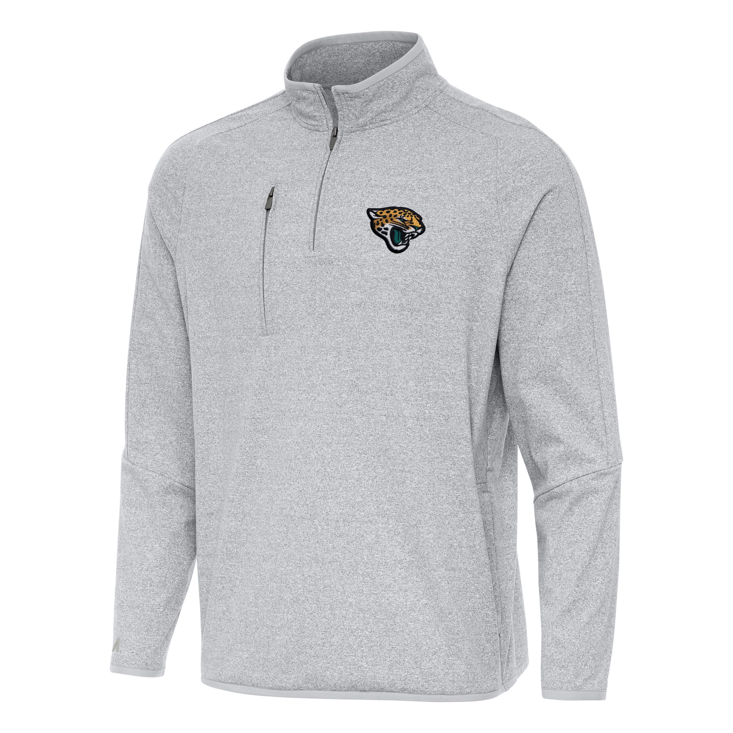 Antigua NFL Jacksonville Jaguars Mens Certain 1/4 Zip Pullover