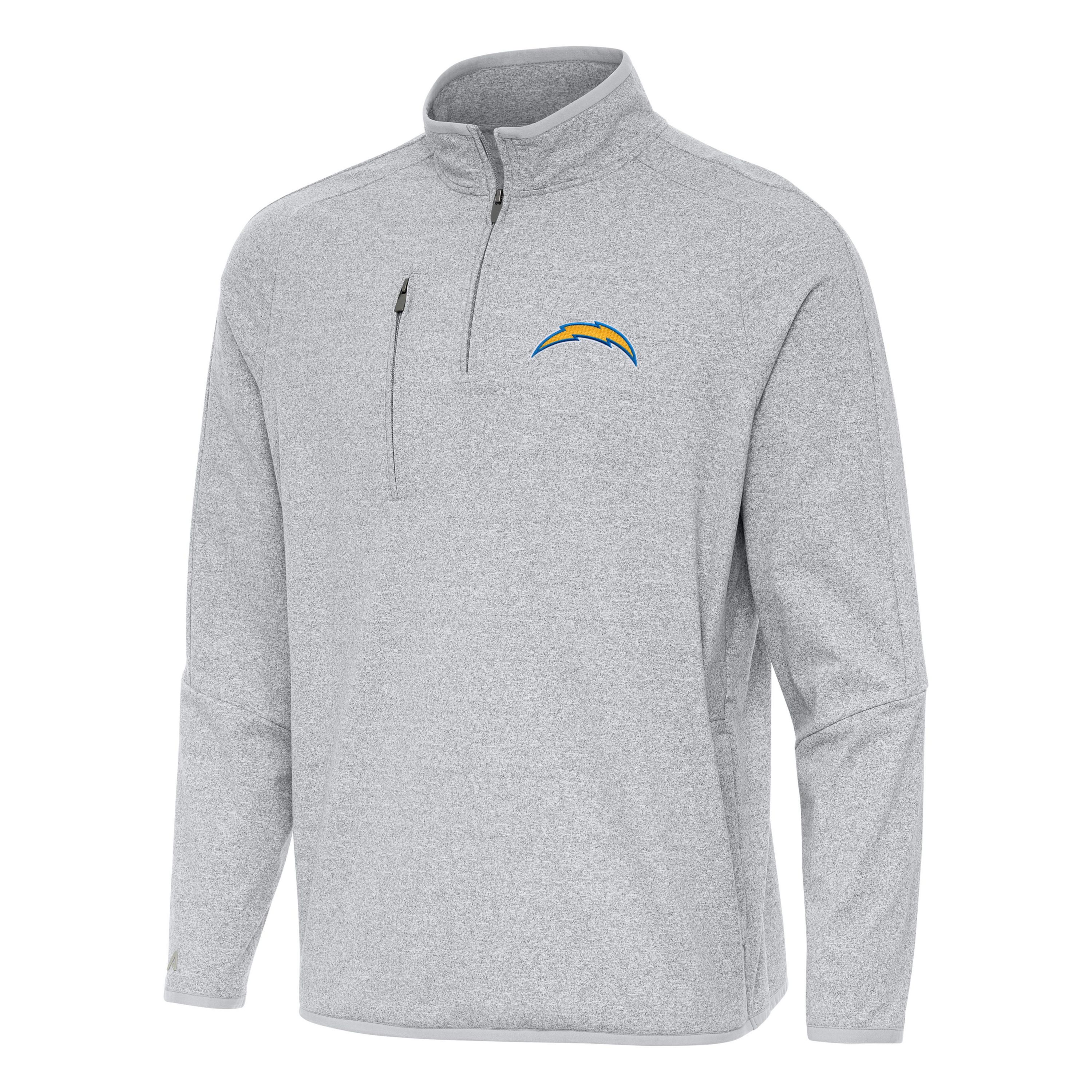 Antigua NFL Los Angeles Chargers Mens Certain 1/4 Zip Pullover