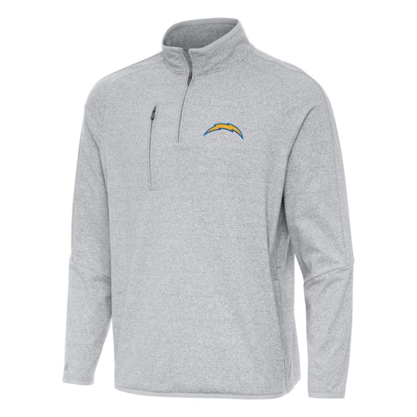 Antigua NFL Los Angeles Chargers Mens Certain 1/4 Zip Pullover