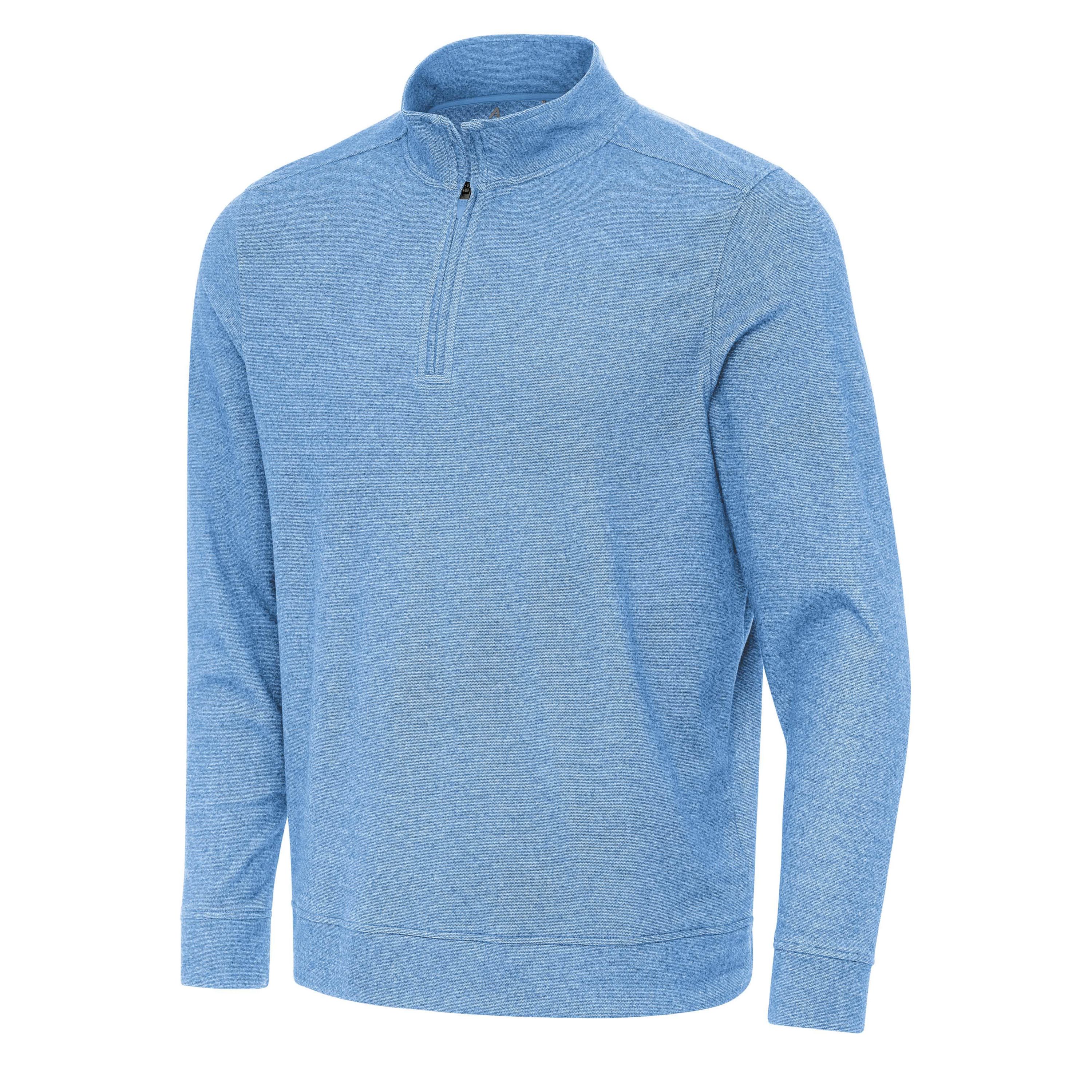 Antigua BLANK Mens Subtle 1/4 Zip Pullover