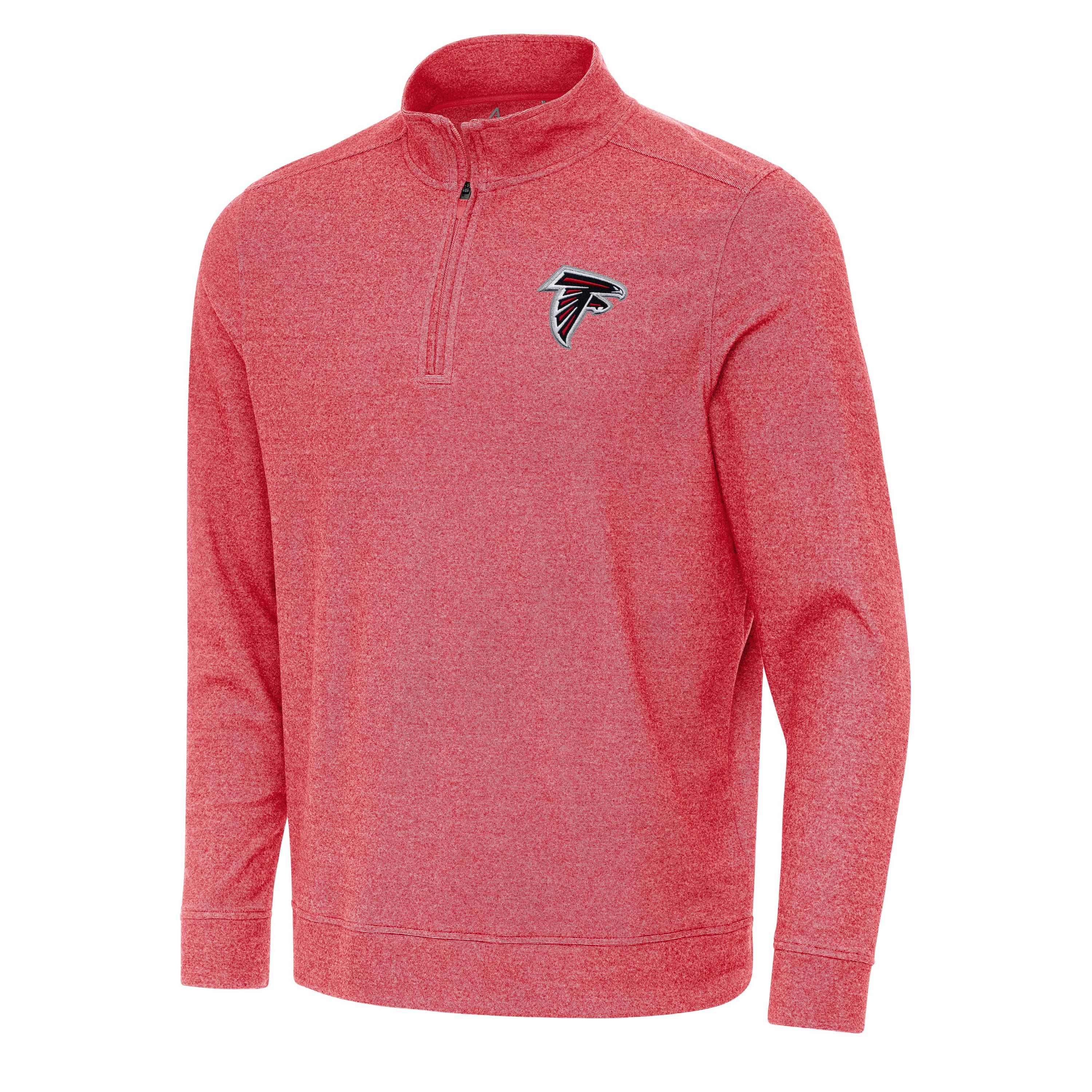 Antigua NFL Atlanta Falcons Mens Subtle 1/4 Zip Pullover