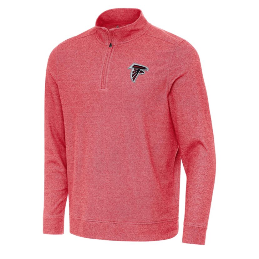Antigua NFL Atlanta Falcons Mens Subtle 1/4 Zip Pullover