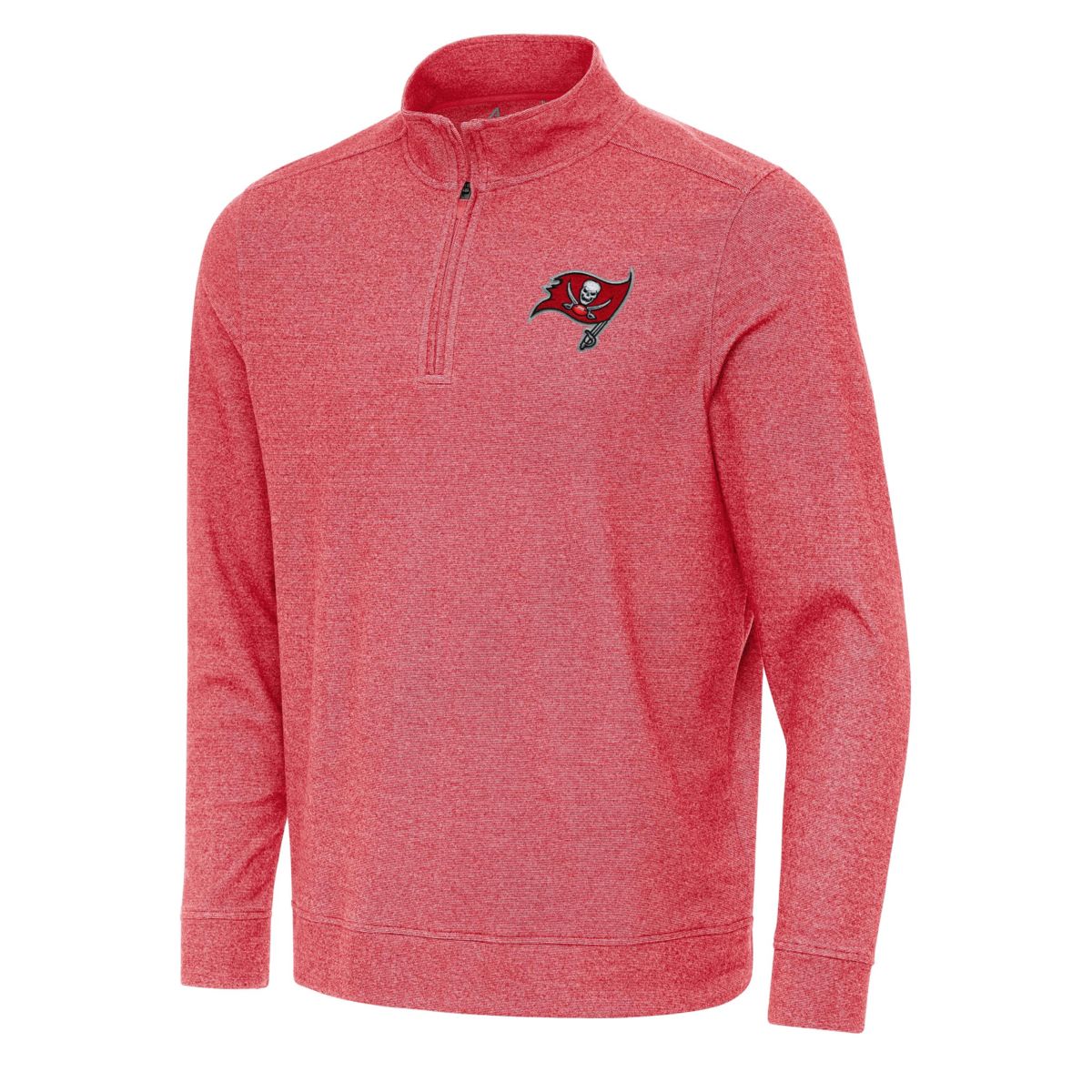 Antigua NFL Tampa Bay Buccaneers Mens Subtle 1/4 Zip Pullover