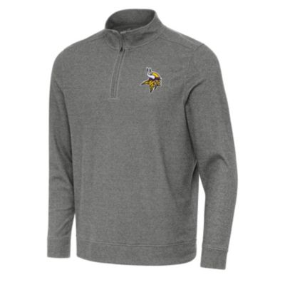 Antigua NFL Minnesota Vikings Men's Subtle 1/4 Zip Pullover