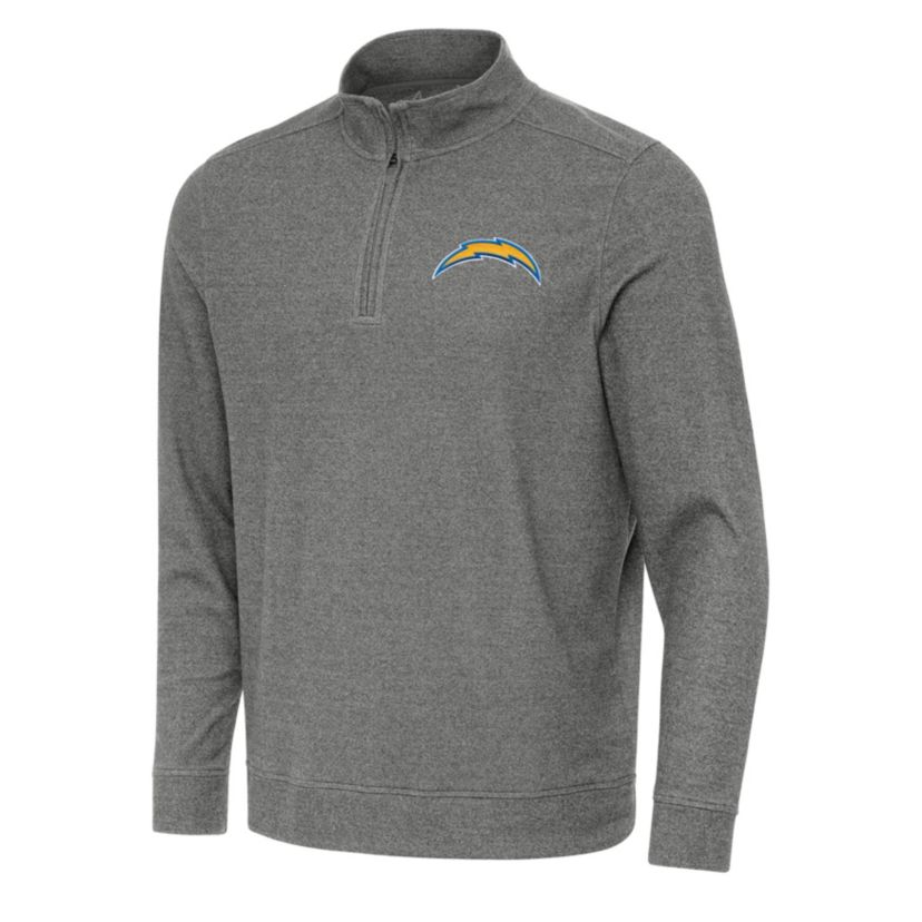 Antigua NFL Los Angeles Chargers Mens Subtle 1/4 Zip Pullover