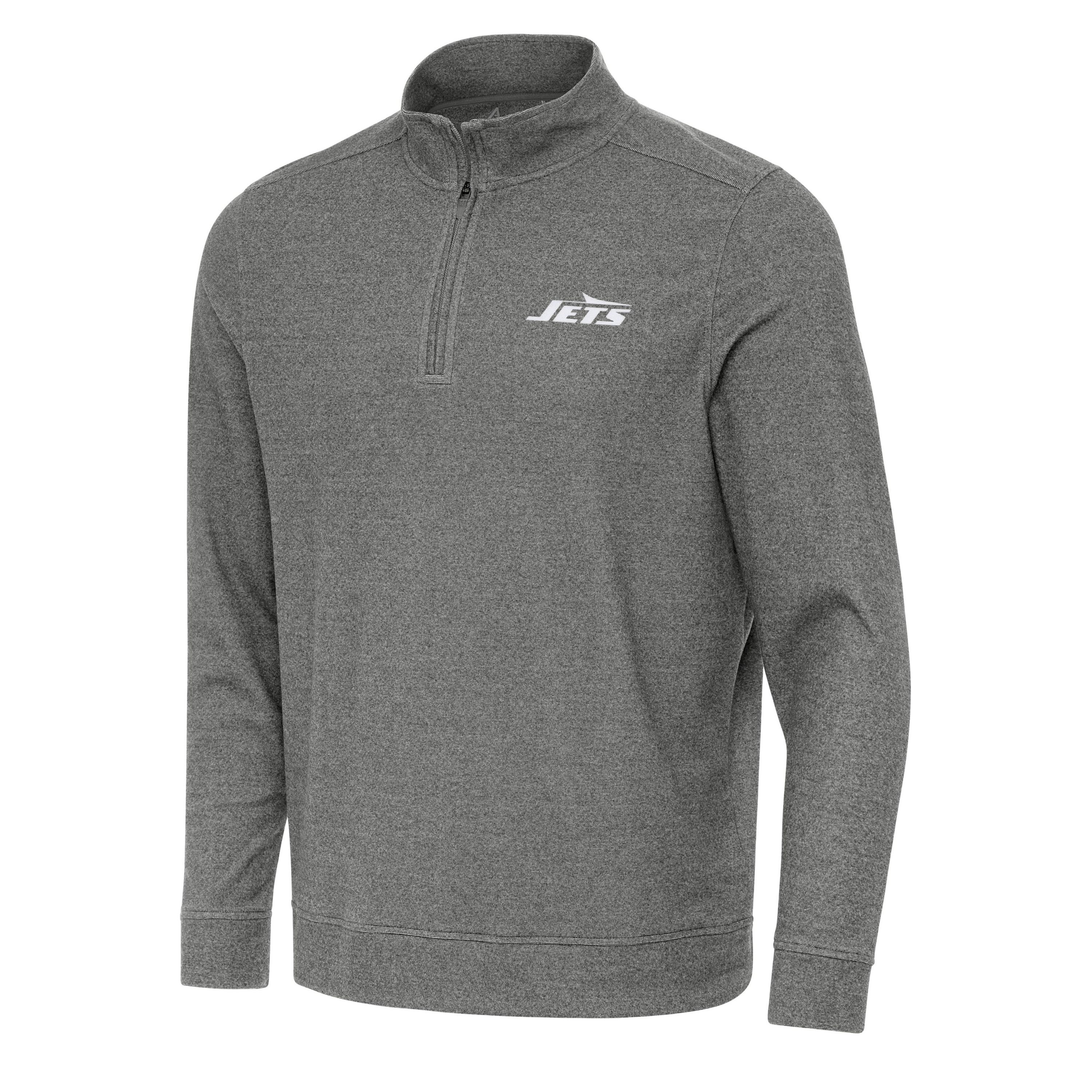 Antigua NFL New York Jets Mens Subtle 1/4 Zip Pullover