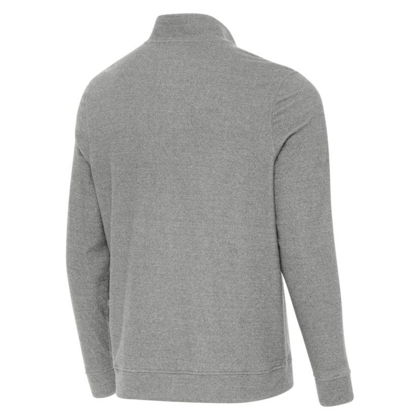 Antigua NFL Philadelphia Eagles SB LIX 2025 Ms Subtle 1/4 Zip Pullover