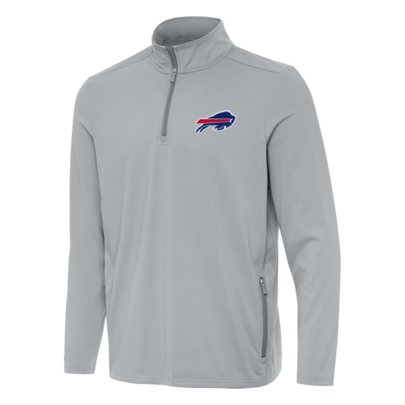 Antigua NFL Buffalo Bills Mens Perilous 1/4 Zip Pullover