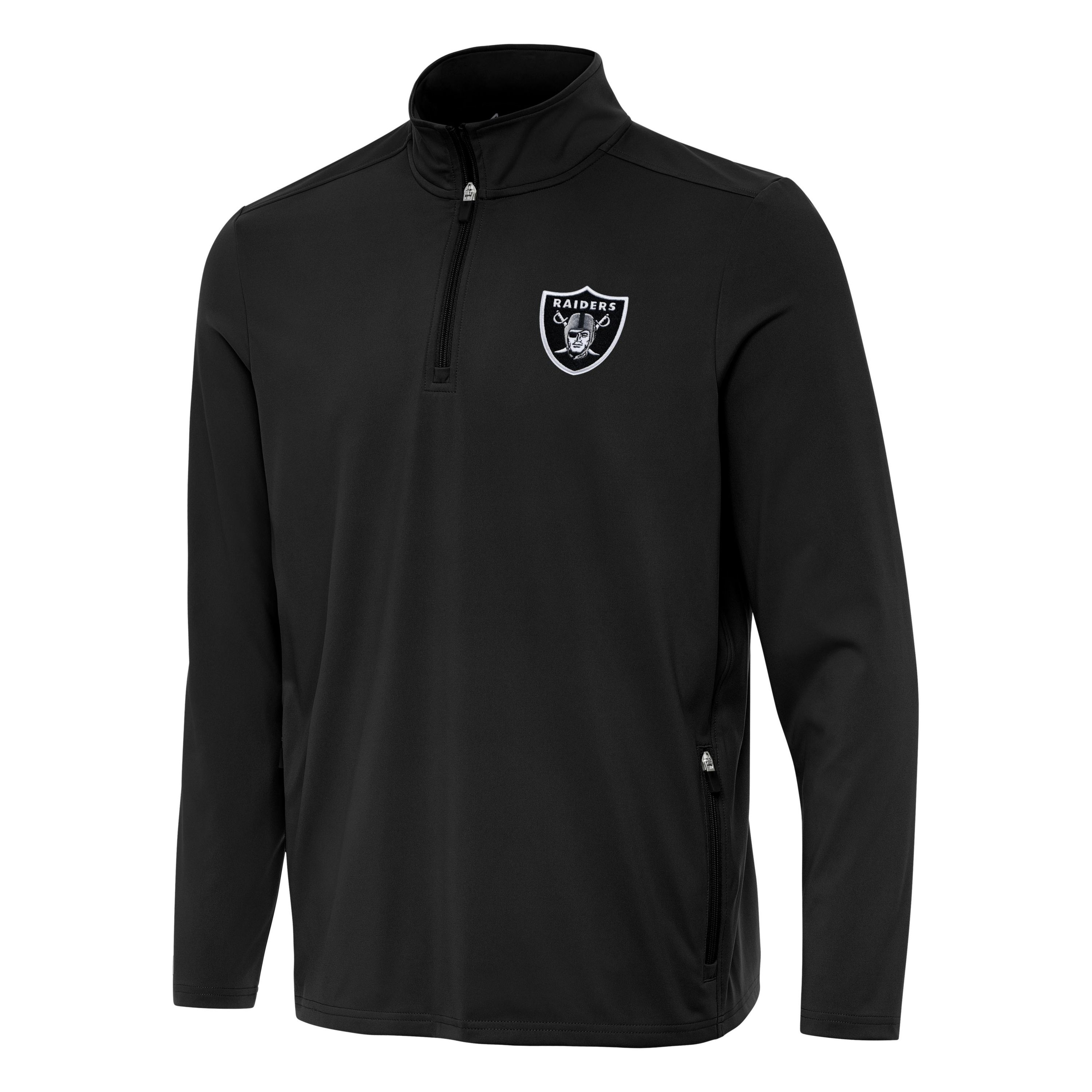 Antigua NFL Las Vegas Raiders  Mens Perilous 1/4 Zip Pullover