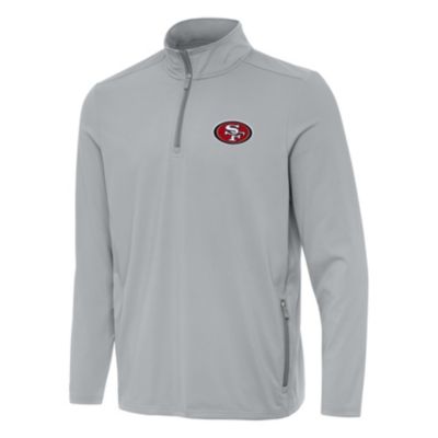 Antigua NFL San Francisco 49ers Men's Perilous 1/4 Zip Pullover, XL
