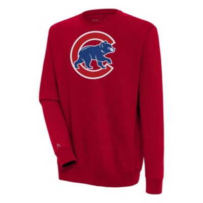 Antigua Men's MLB Chicago Cubs Victory Pullover Sweatshirt