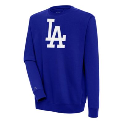 Antigua Men's MLB Los Angeles Dodgers Victory Pullover Sweatshirt
