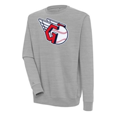 Antigua Men's MLB Cleveland Guardians Victory Pullover Sweatshirt