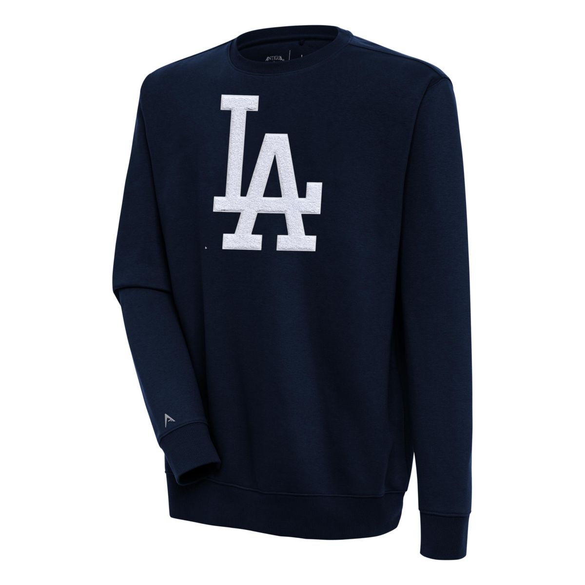 Antigua MLB Los Angeles Dodgers (Chenille) Mens Victory Crew