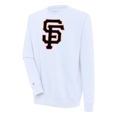 Antigua Men's MLB San Francisco Giants Victory Crewneck Chenille Pullover Sweatshirt