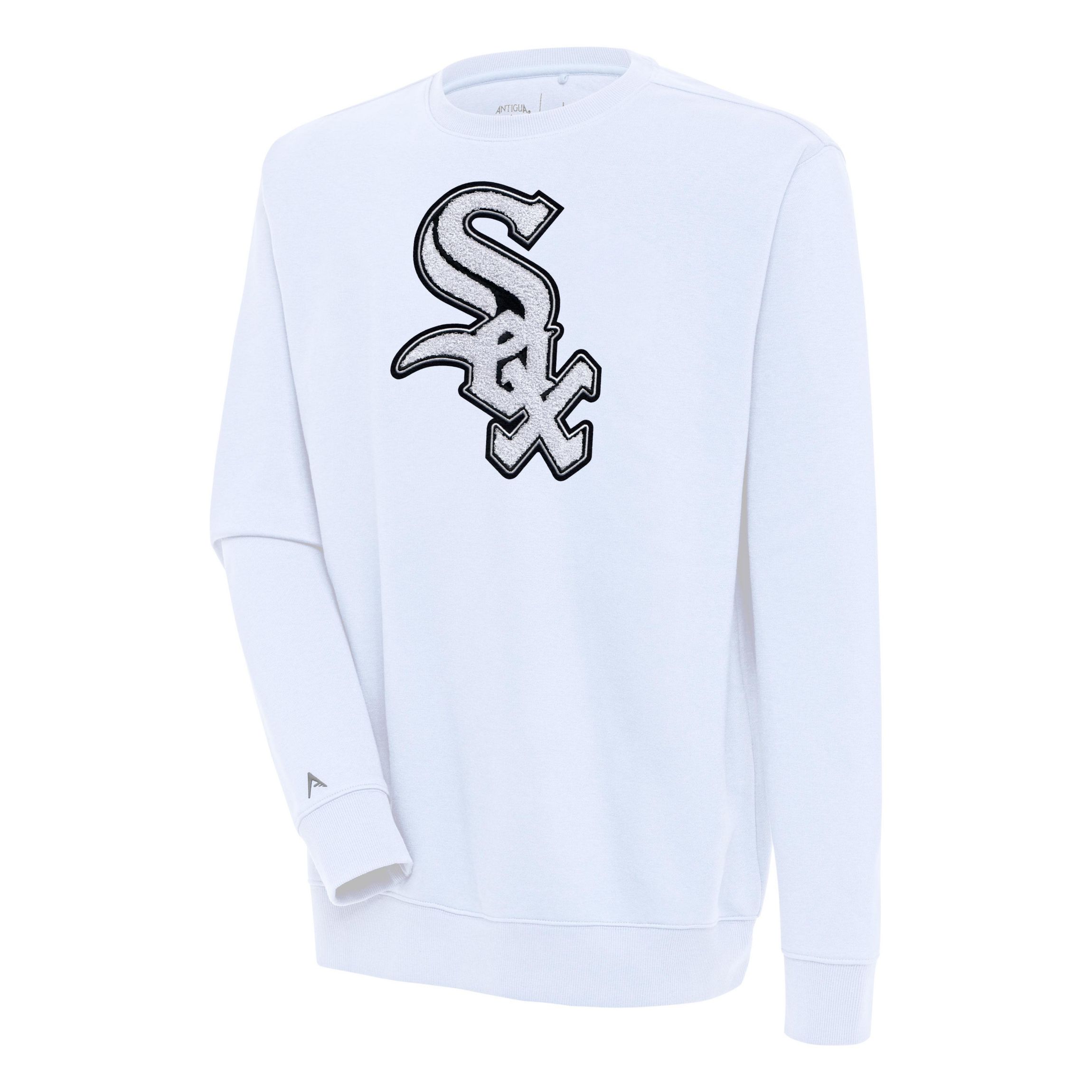 Antigua MLB Chicago White Sox (Chenille) Mens Victory Crew