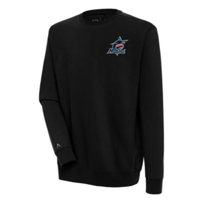 Antigua Men's MLB Miami Marlins Victory Pullover Sweatshirt