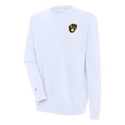 Antigua Men's MLB Milwaukee Brewers Victory Pullover Sweatshirt