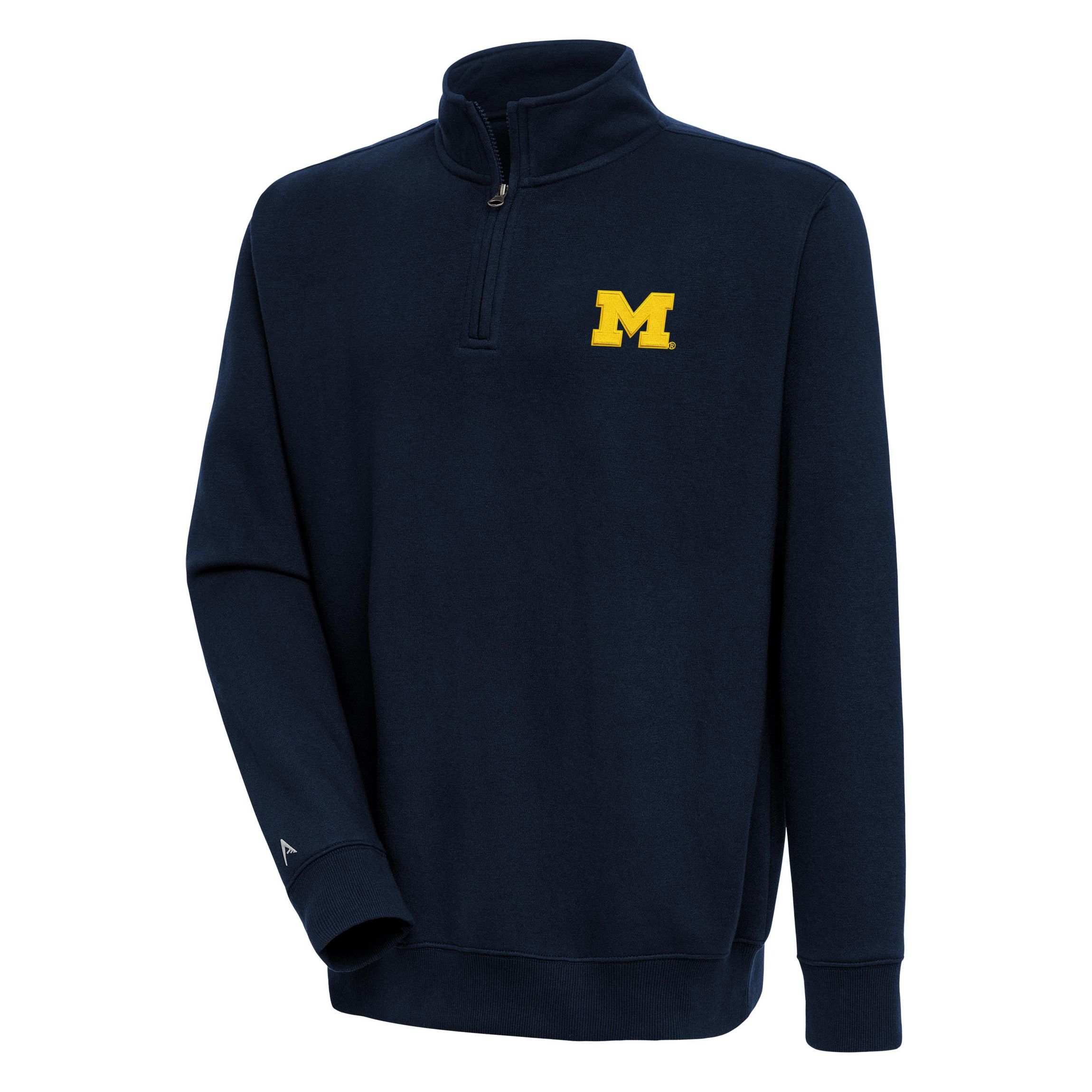 NCAA Michigan Wolverines Victory Quarter-Zip Pullover Top