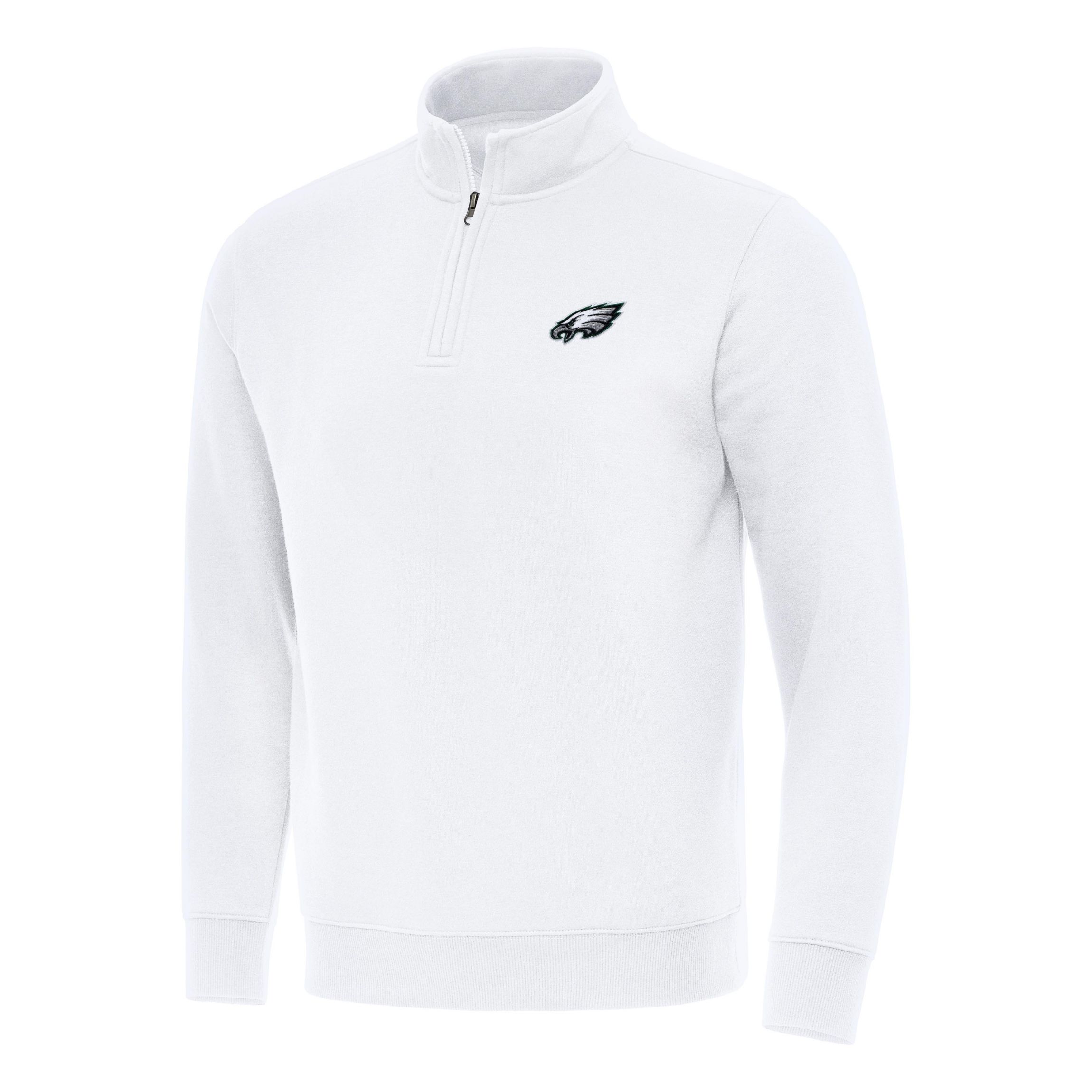 Antigua NFL Philadelphia Eagles Mens Victory 1/4 Zip Mock Pullover